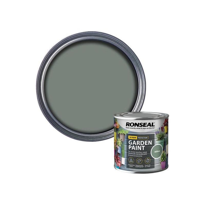 Ronseal Garden Paint Willow 250ml Ronseal - Town Tools