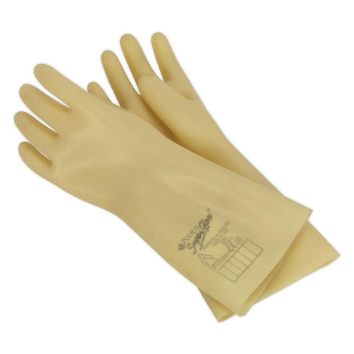 Sealey Electrician's Safety Gloves 1kV Pair HVG1000VL Sealey - Town Tools 