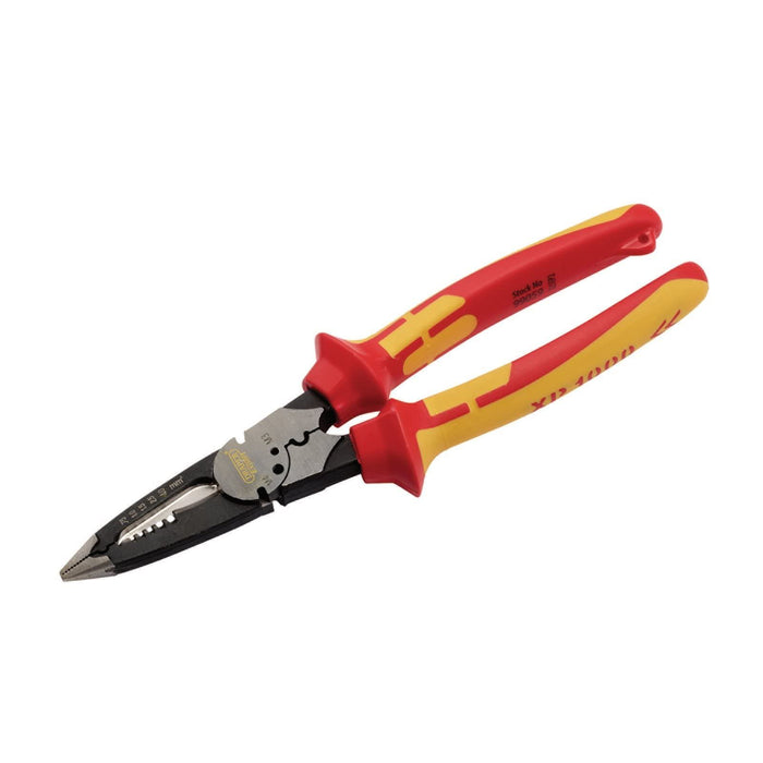 Draper XP1000 VDE Multi-Purpose Pliers, 225mm, Tethered 99059 Draper - Town Tools 