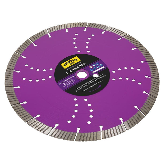 Sealey Cutting Disc Multipurpose Dry/Wet Use300mm WDMP300/20