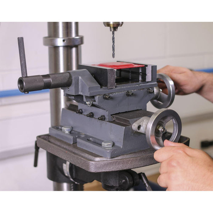 Sealey Cross Vice 100mm Professional CV4P Sealey - Town Tools 