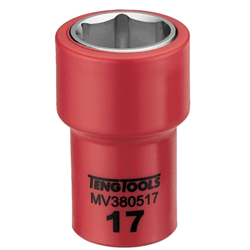 Teng Tools 3/8" Insulated Socket 17mm Teng Tools - Town Tools 