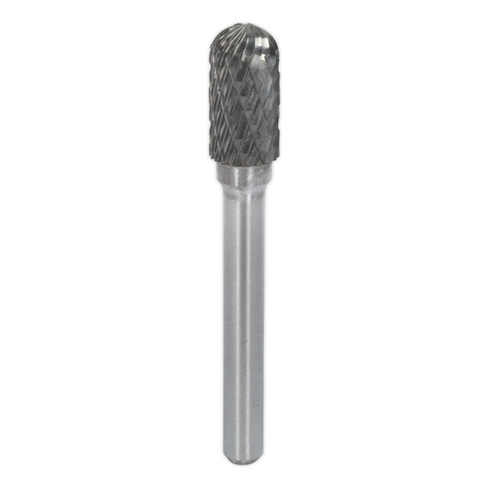 Sealey Tungsten Carbide Rotary Burr Cylindrical Ball Nose10mm SDB02 Sealey - Town Tools 