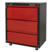 Sealey Modular 3 Drawer Cabinet with Worktop 665mm APMS82 Sealey - Town Tools 