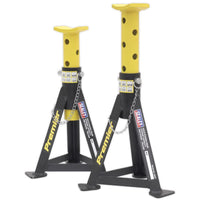 Sealey AXLe Stands (Pair) 3 Tonne Capacity per Stand Yellow AS3Y