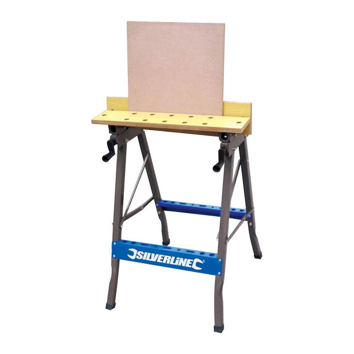 Silverline Heavy Duty Flip-Top Workbench 150kg Silverline - Town Tools 