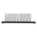 Milwaukee 4932492509 3/8 Inch Socket Spanner Insert Long Set Metric 10-Piece Milwaukee - Town Tools 