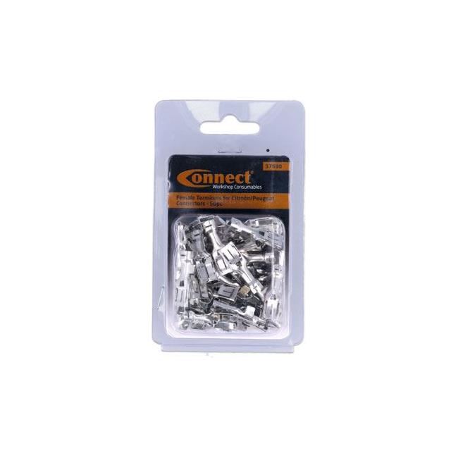 Connect Non-Insulated Female Terminals 50pc 37590 Tool Connection - Town Tools 