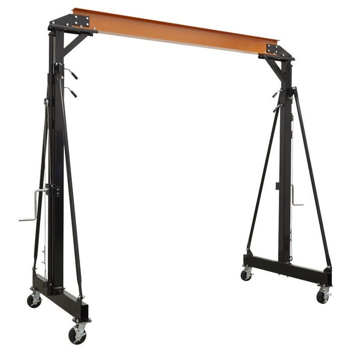 Sealey Portable Lifting Gantry Crane Adjustable 2 Tonne SG2000W Sealey - Town Tools 