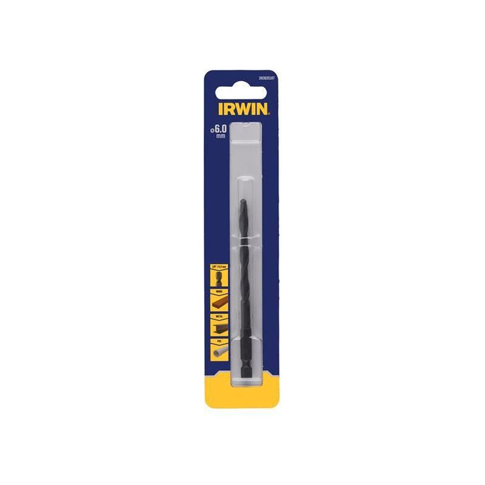 Irwin® HSS Drill Bit Hex Shank Bit 6.0mm IRWIN® - Town Tools