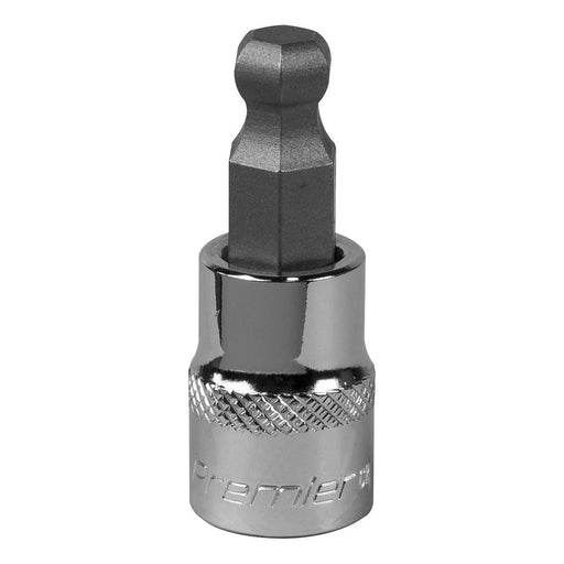 Sealey Ball-End Hex Socket Bit 9mm 3/8"Sq Drive SBBH007 Sealey - Town Tools 