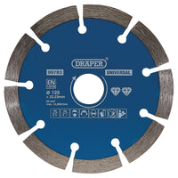 Draper Segmented Diamond Blade, 125mm 99783