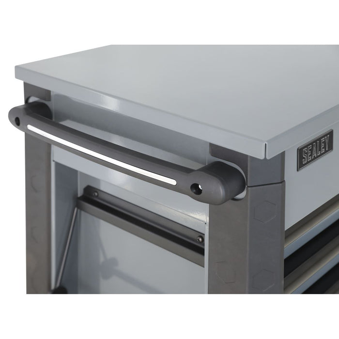 Superline Pro Tool Trolley 6 Drawer - Grey AP366G Superline Pro - Town Tools 