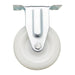 Draper Fixed Plate Fixing Nylon Wheel, 100mm Diameter, S.W.L. 125kg Draper - Town Tools