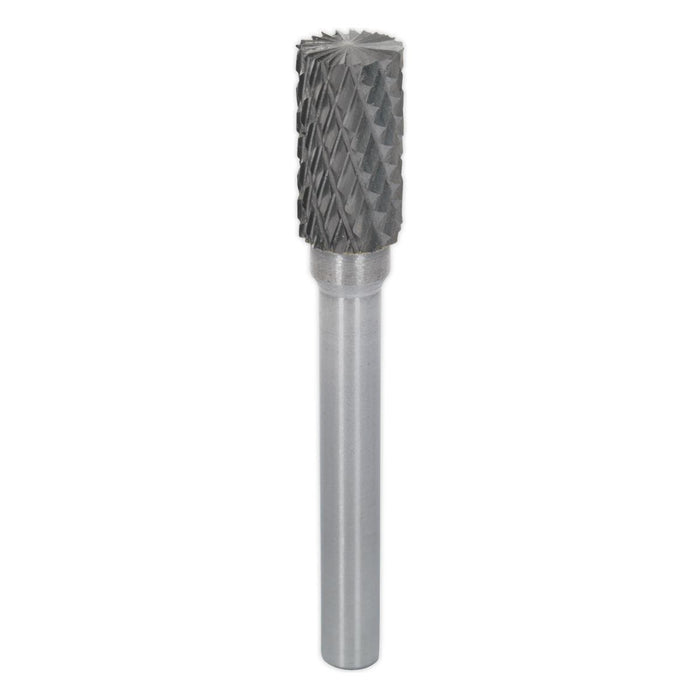 Sealey Tungsten Carbide Rotary Burr Cylindrical Front End Cut10mm SDB01 Sealey - Town Tools 