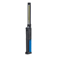 Draper Expert COB/SMD LED Wireless/USB Rechargeable Folding Slim Inspection Light, 6W, 800 Lumens, USB-C Cable Supplied