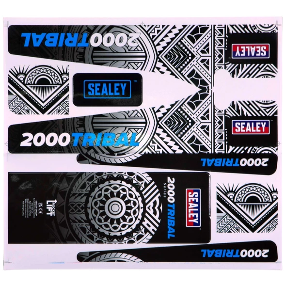 Sealey Custom Graphic Set (Tribal)