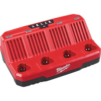 Milwaukee M12C4 M12 4 Bay Multi Charger
