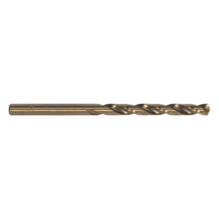 Sealey HSS Cobalt Fully Ground Drill Bit2.5mm Pack of 10 DB025CB Sealey - Town Tools 