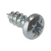 Forgefix Self-Tapping Screw Pozi Compatible Pan Head ZP 1in x 6 Box 200 ForgeFix - Town Tools