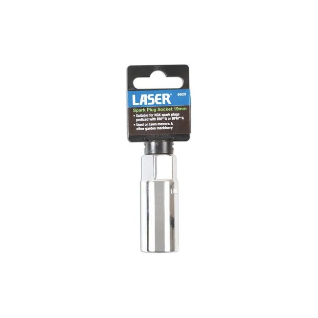 Laser Spark Plug Socket 19mm 6825