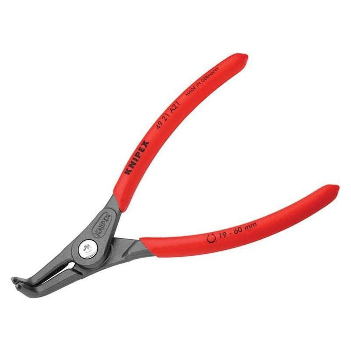 Knipex Precision Circlip Pliers External 90° Bent Tip 19-60mm A21 Knipex - Town Tools