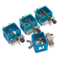Sealey Butt Welding Clamp Set 4pc AK6805