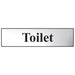 Scan Toilet - Polished Chrome Effect 200 x 50mm Scan - Town Tools