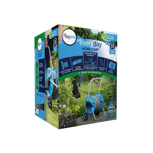 Flopro Everyday Hose Cart & 25m Hose Flopro - Town Tools