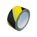 Faithfull Laminated Self-Adhesive Hazard Tape Black/Yellow 50mm x 33m Faithfull - Town Tools