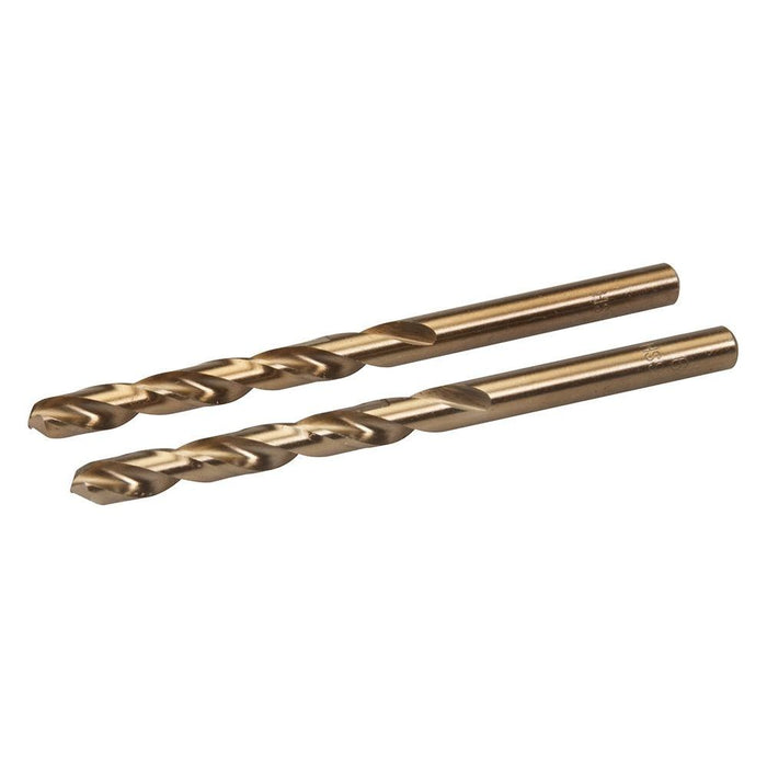 Silverline Cobalt Drill Bits 2pk 6.0mm Silverline - Town Tools 