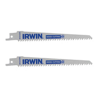 Irwin® Sabre Saw Blade Wood/PVC Cutting 152mm Pack of 2