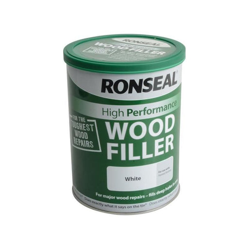 Ronseal High-Performance Wood Filler White 1kg Ronseal - Town Tools