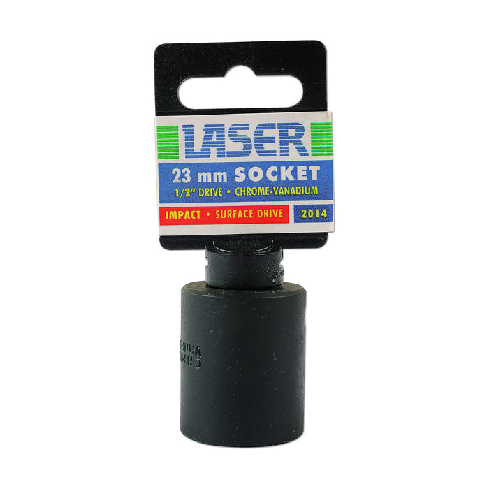 Laser Impact Socket 1/2"D 23mm 2014
