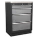 Superline Pro Superline PRO Storage System with Wood Worktop 4.9m APMSSTACK01W Superline Pro - Town Tools 