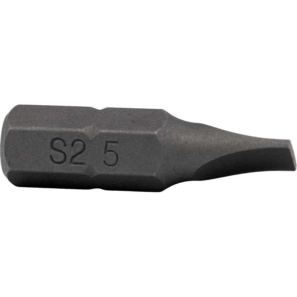 Sealey Slotted bit sl5 1/4"x25mml