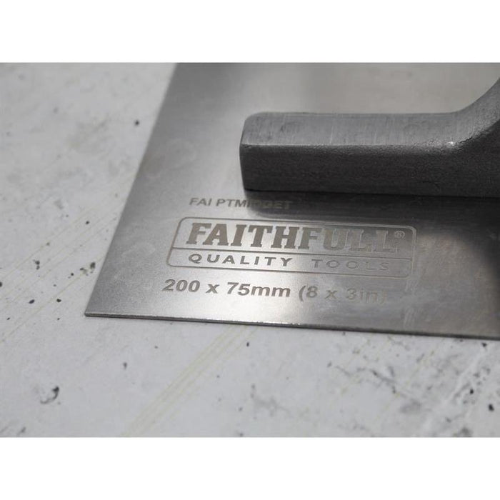 Faithfull Prestige Midget Plastering Trowel 200 x 75mm (8 x 3in) Faithfull - Town Tools