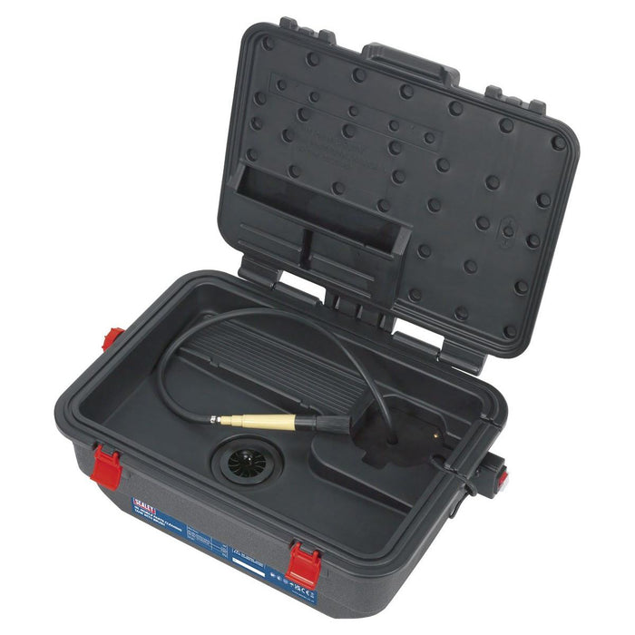 Sealey Mobile Parts Cleaning Tank with Brush SM222 Sealey - Town Tools 