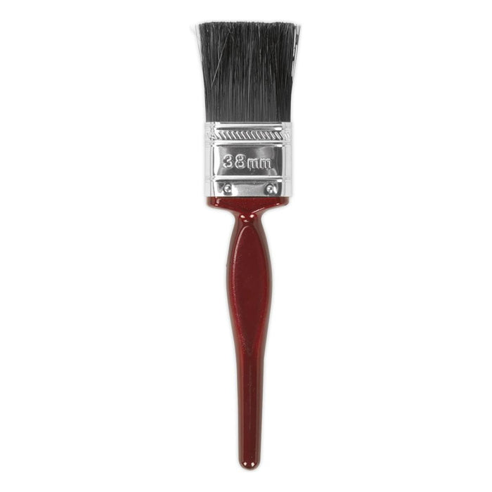 Sealey Pure Bristle Paint Brush 38mm Pack of 10 SPB38S Sealey - Town Tools 