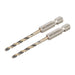 Dewalt Power Tools BLACK&GOLD Hex HSS-G Drill Bits (2) 3.0mm DeWALT Power Tools - Town Tools
