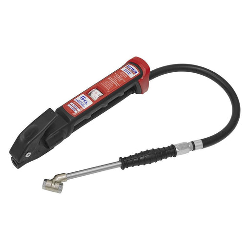 Sealey Anodised Tyre Inflator with Twin Push-On Connector SA37/93B Sealey - Town Tools 