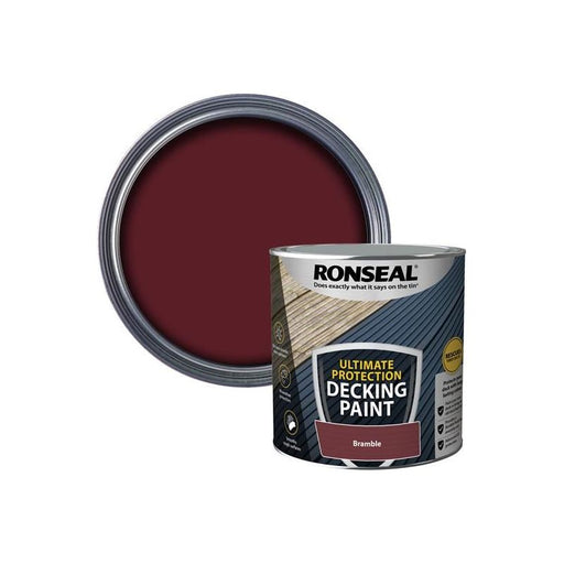 Ronseal Ultimate Protection Decking Paint Bramble 2.5 litre Ronseal - Town Tools