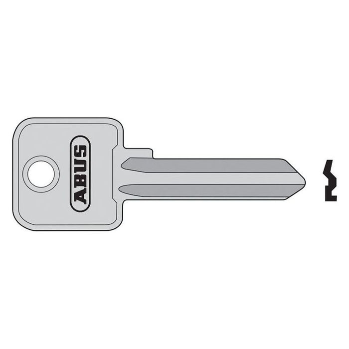 Abus Mechanical 90RK/50 Key Blank (6 Pin) ABUS Mechanical - Town Tools