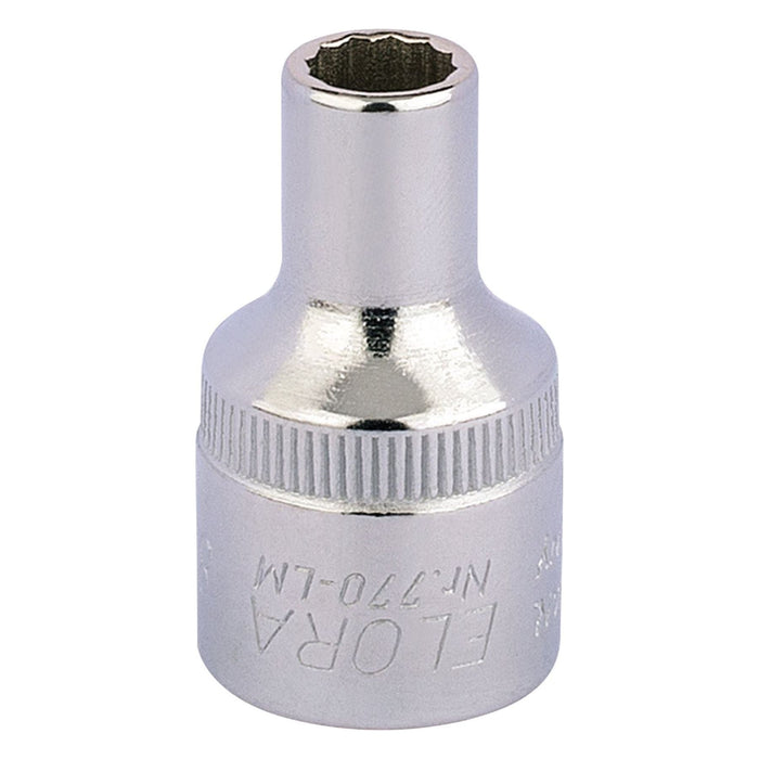 Draper Elora Bi-Hexagon Socket, 1/2" Sq. Dr., 8mm 24533 Draper - Town Tools 