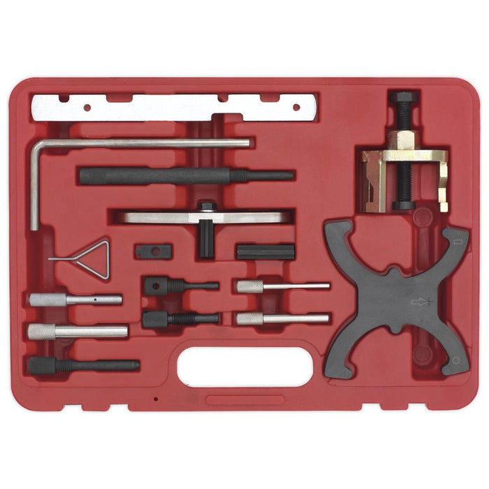 Sealey Diesel/Petrol Engine Timing Tool Combination Kit for Ford PSA Belt/Chain Sealey - Town Tools 