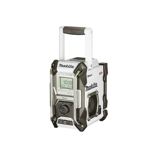 Makita MR002GZ01 Bluetooth® Job Site Radio White 240V & Li-ion Bare Unit Makita - Town Tools