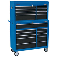 Draper Combined Roller Cabinet and Tool Chest, 19 Drawer, 40"