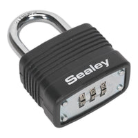 Sealey Steel Body Combination Padlock 40mm PL301C