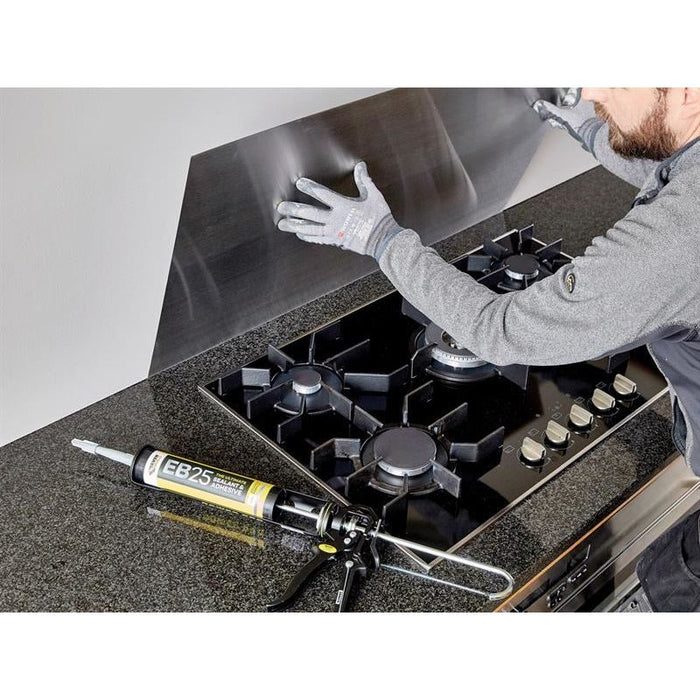 Everbuild Sika EB25 Hybrid Sealant Adhesive Grey 300ml Everbuild Sika - Town Tools