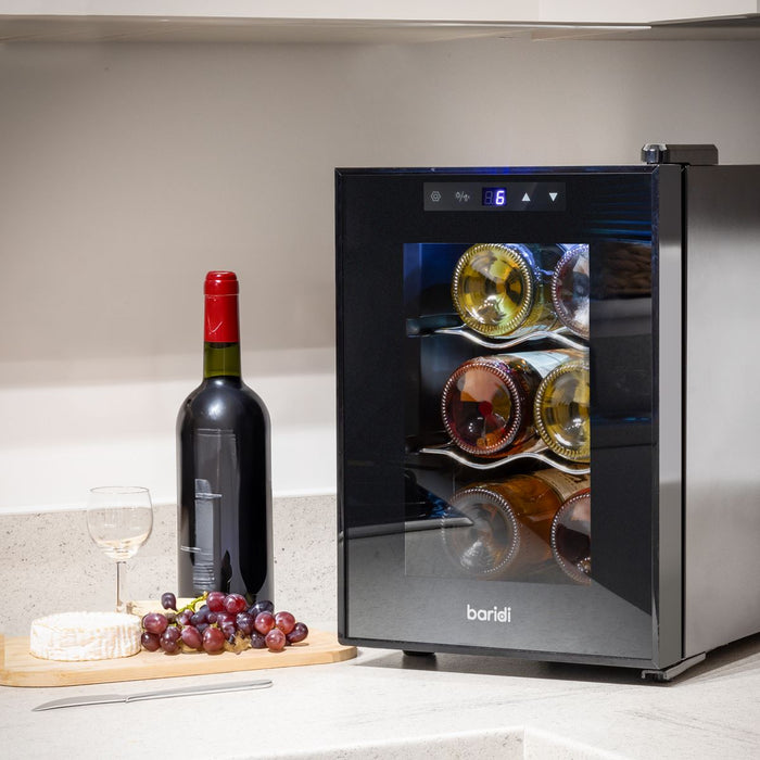 Baridi 6 Bottle Tabletop Wine Fridge & Cooler DH217 Baridi - Town Tools 